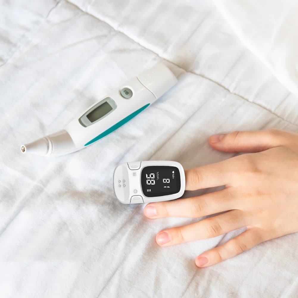 Non-invasive Laser Oximeter finger point Oximeter Bloody pulse clips for home finger Oximeter Heart rate monitor for elderly