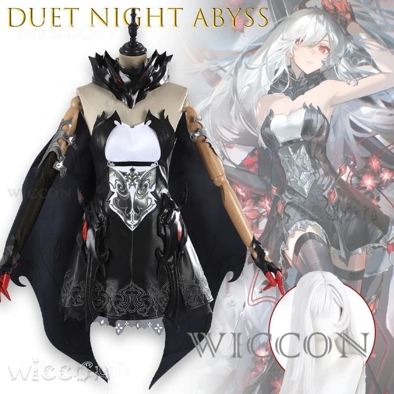 Adults costume ‌‌‌‌‌‌‌Duet Night Abyss Berenika Nightwalker Dual Wield Sexy Cosplay Costumes Anime Character Roleplay Outfit Hal