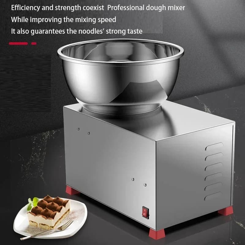 impastare la farina Cucina domestica commerciale Impastatrice per farina Alimenti Carne tritata Mescolando la pasta mescolando Fare il pane frullatore 1100w