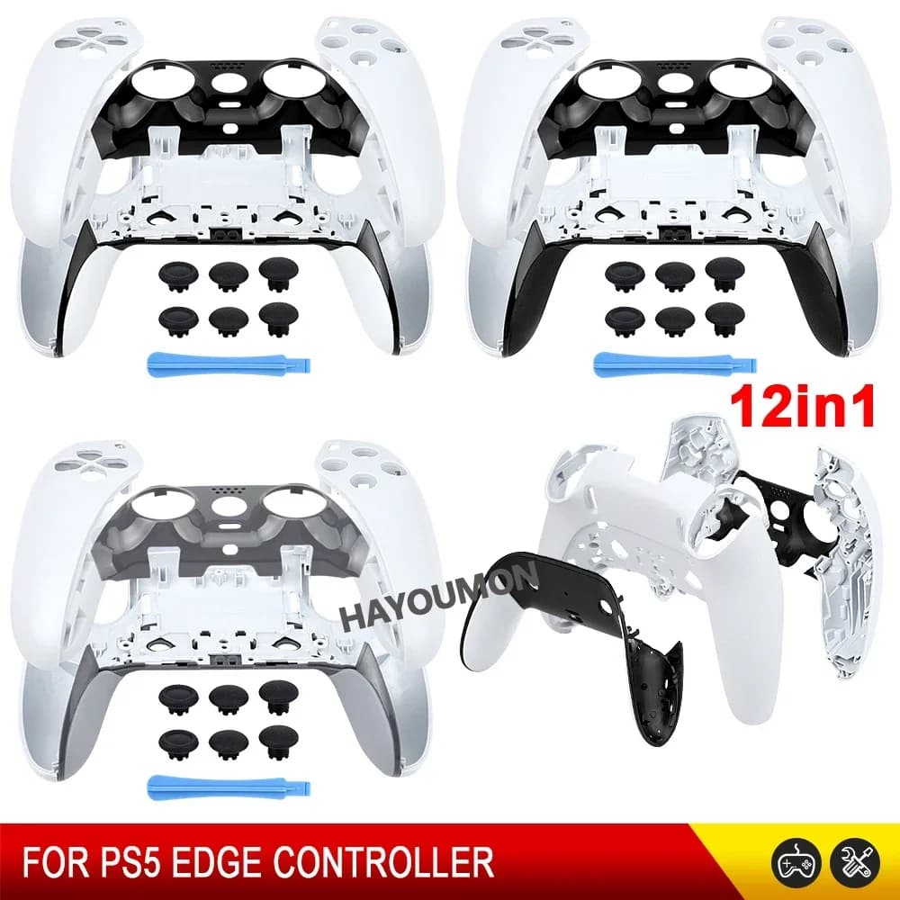 Ricambio per Cover Controller PS5 Edge - Scocca Anteriore e Posteriore di Ricambio per Maniglia PS5 Edge - Accessori Gaming