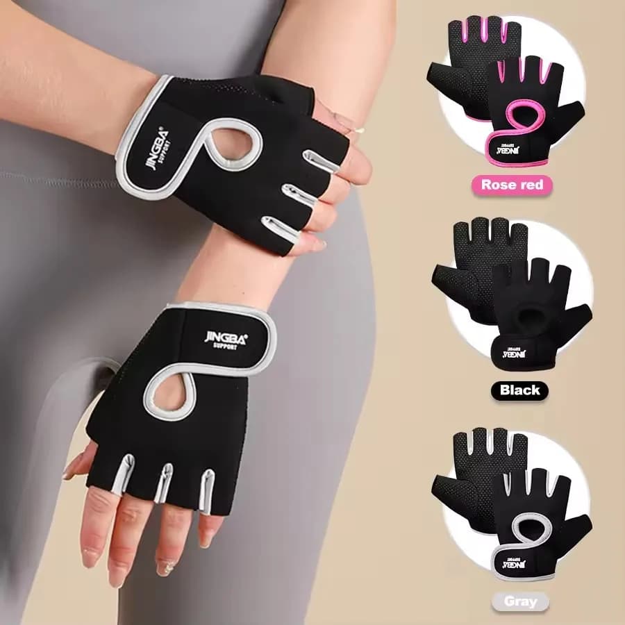 Gloves fitness half finger training Gloves for lifting weights fitness unisex outdoor cycling gloves breathable silicone anti slip