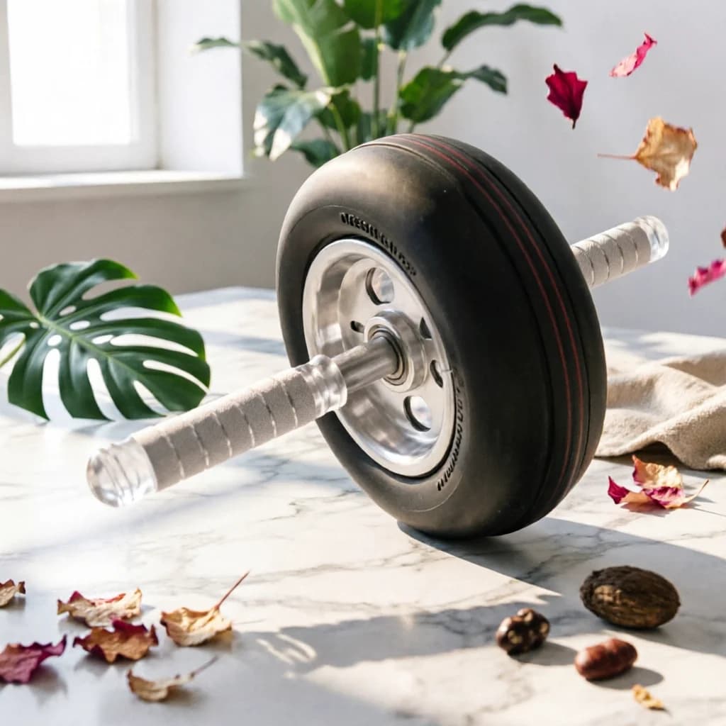 Ab Wheel Stable Ab Roller Workout Roller Long-Lasting High-Strength for Fitness Enthusiasts, Home Gym