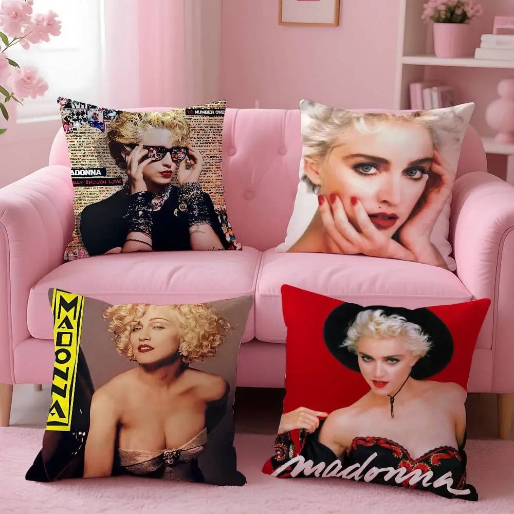 Cantante M-Madonna As a Virgin Federa for pillow with print pillowcase pattern for living room sofa lining for pillow bedroom furniture
