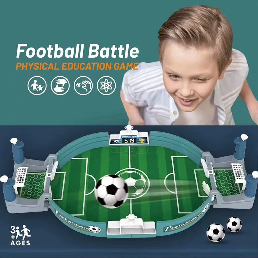 1 pz- Gioco da tavolo per bambini Gioco da tavolo Giocattoli per giochi di società in famiglia Gioco da tavolo Pallone da calcio Giocattoli Calcio interattivo genitore-figlio