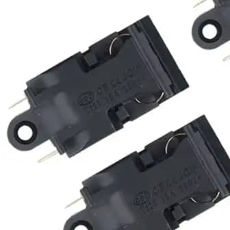 Termostato per Bollitore Elettrico 16A 250V, Interruttore con Sensore di Controllo Temperatura a 2 Pin per Ricambi Elettrodomestici da Cucina