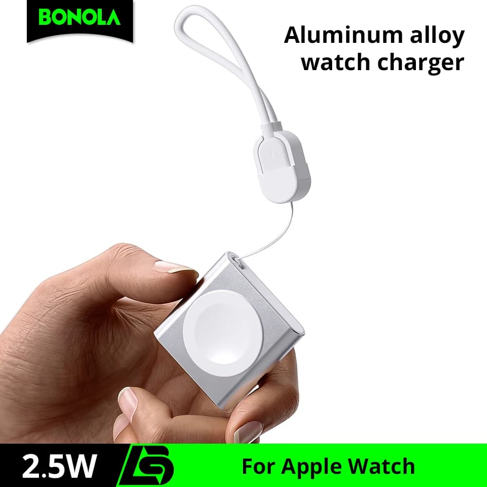 Bonola per caricabatterie Apple Watch, cavo USB C magnetico portatile, dock di ricarica rapida compatibile con Apple Watch 11/10/9/8/7/6/5