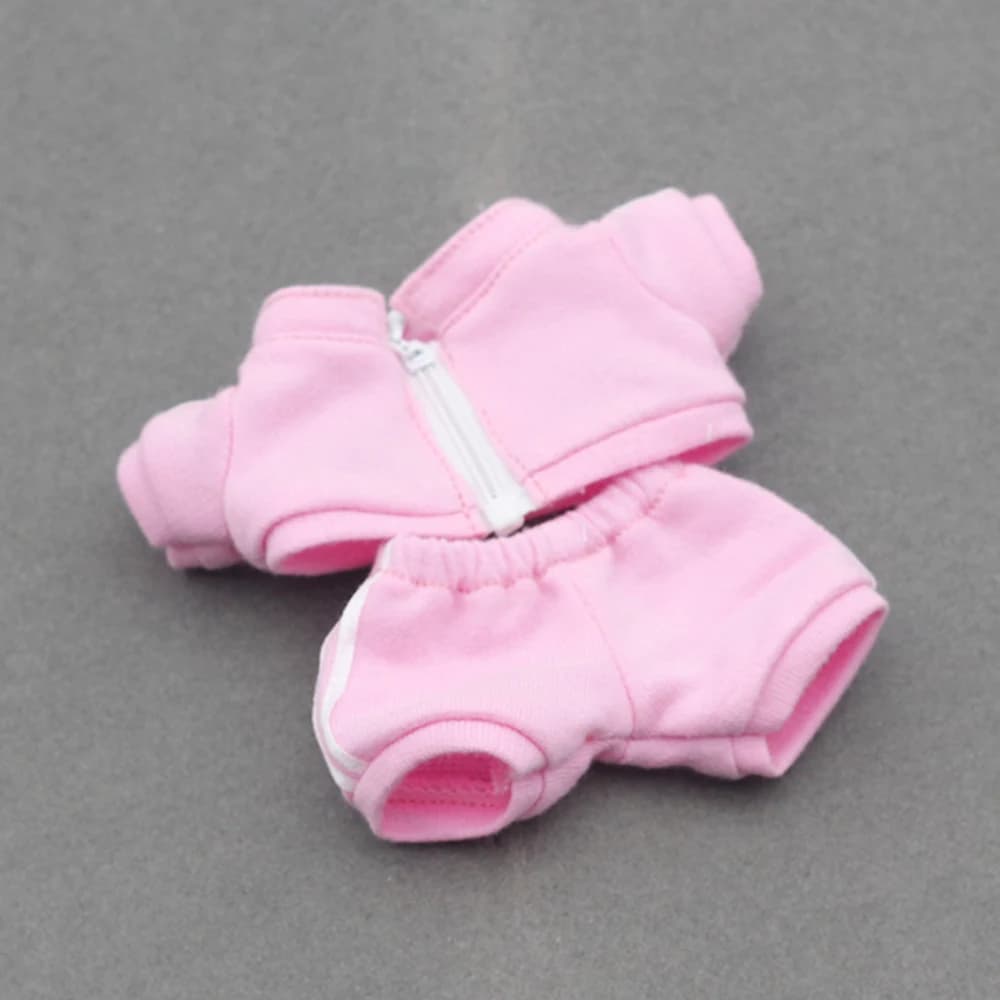 Per 17 cm Labubu V1 V2 Set di abbigliamento sportivo casual Bambole Abito alla moda per accessori Labubu