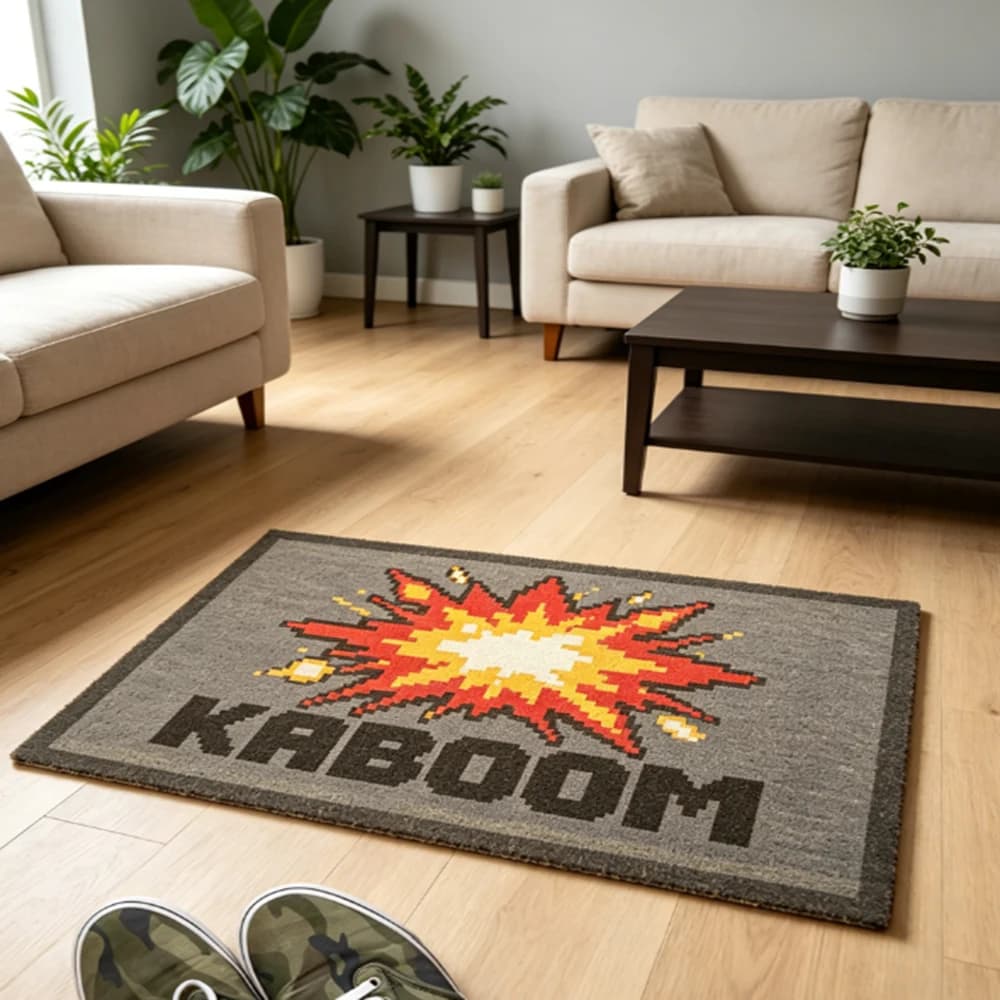 Custom Gamer Room Decor Rug Non Slip Floor Mat Personalized Name Gaming Room Brush Doormat Printed Doormat For Home Decor