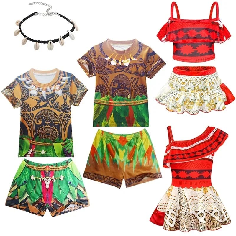 Summer Swimsuit Bikini FancyPrincess Swimwear Holiday Beach s Swimming Cartoon Maui Top Shorts Swimwear
