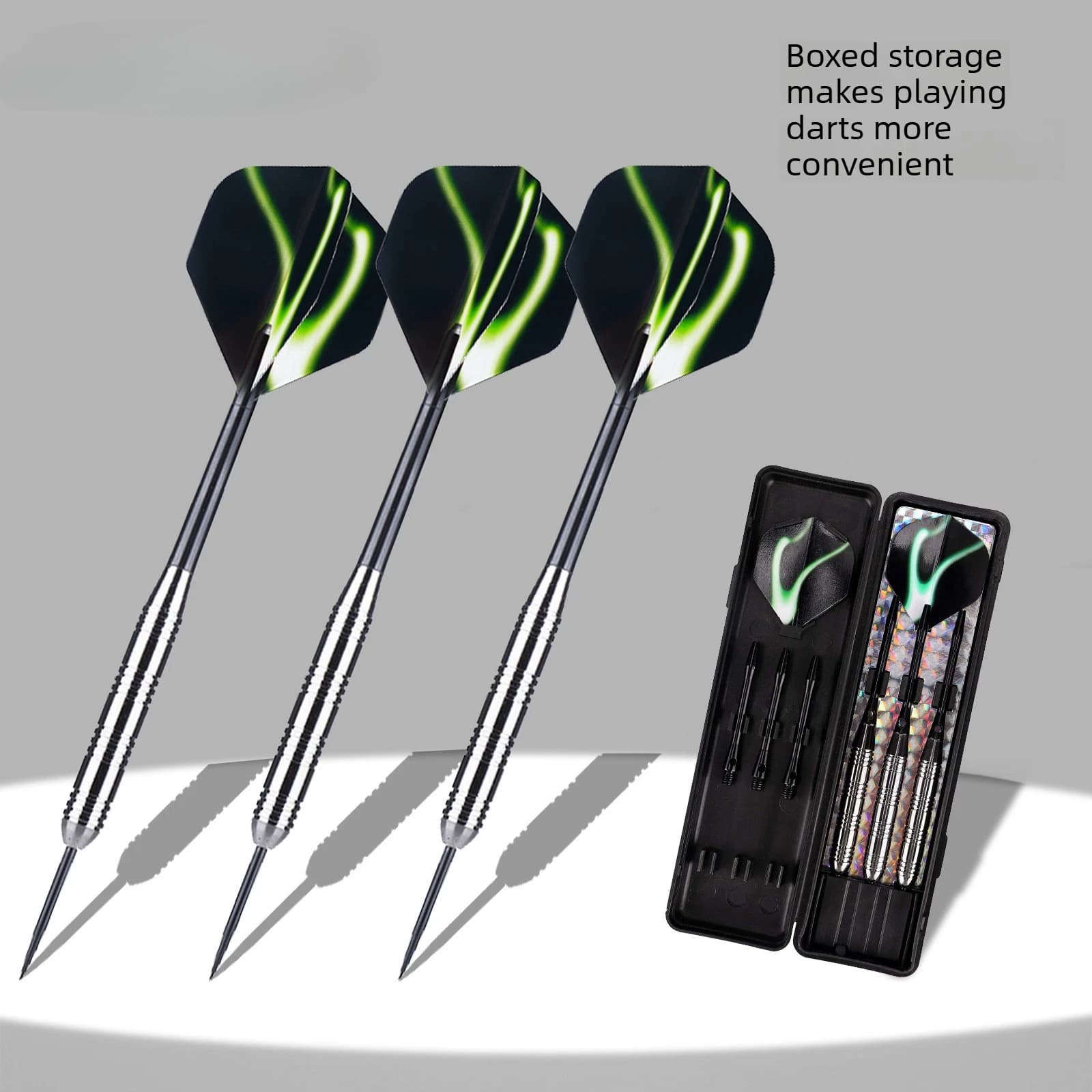 Set di 3 freccette professionali con punta in tungsteno, accessori per giochi sportivi all'aperto e al chiuso, 21g 24g