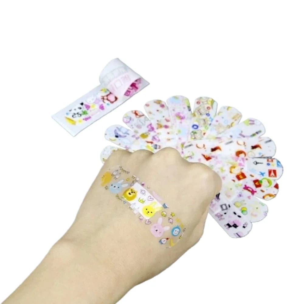 120 Pz/set Bende Adesive per I Bambini Del Fumetto Patch di Emergenza Cerotto Cerotti Strisce Per Bambini di Primo Soccorso Woundplast Kit