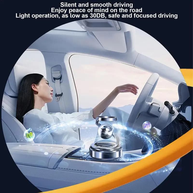 Solar Deodorant Diffuser for aromatherapy for car Diffuser for solar energy rotary aromatherapy Rotating solar rotating solar rotating aromatherapy