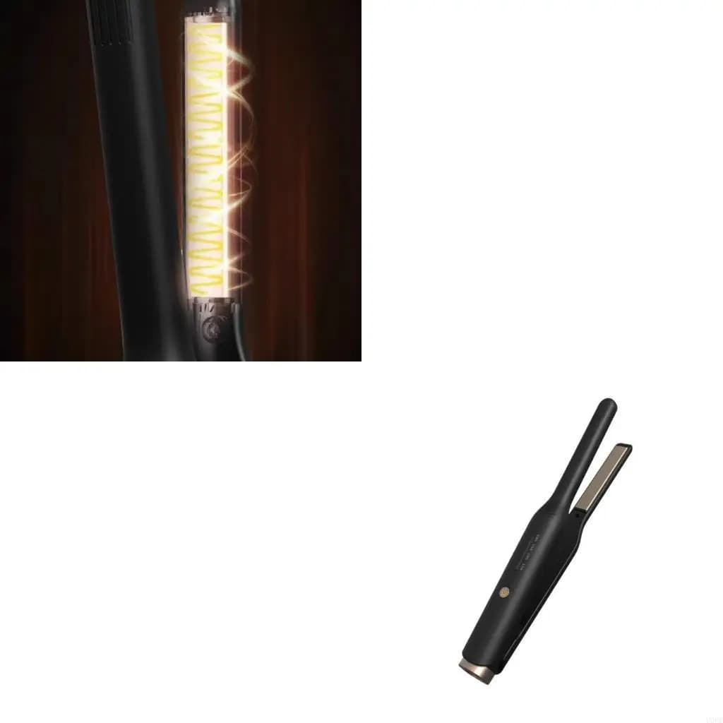 Mini piastra per capelli e arricciacapelli 2 in 1 220 V in ceramica Riscaldamento rapido 170-230 °C