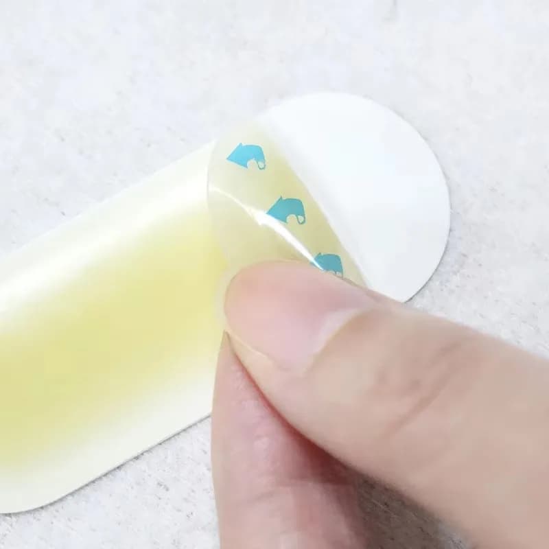 5 pezzi Medicazione idrocolloidale Nastro per tallone Cerotto antiusura Benda adesiva Kit di pronto soccorso Kit di emergenza per campeggio all'aperto da viaggio a casa