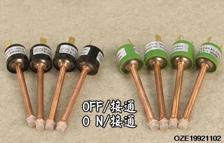 High Low Pressure Protector, Pressure Switch, Threaded and Welded Pressure Controller for Heat Pumps and Cooling 0.02-3.3MPA