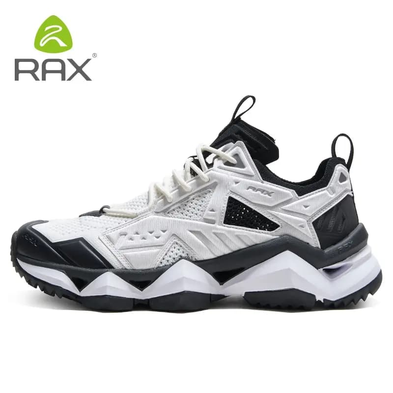 Rax scarpe da corsa da uomo scarpe da Jogging in rete traspirante scarpe da ginnastica sportive da uomo suola in gomma scarpe da ginnastica da passeggio scarpe da ginnastica atletiche
