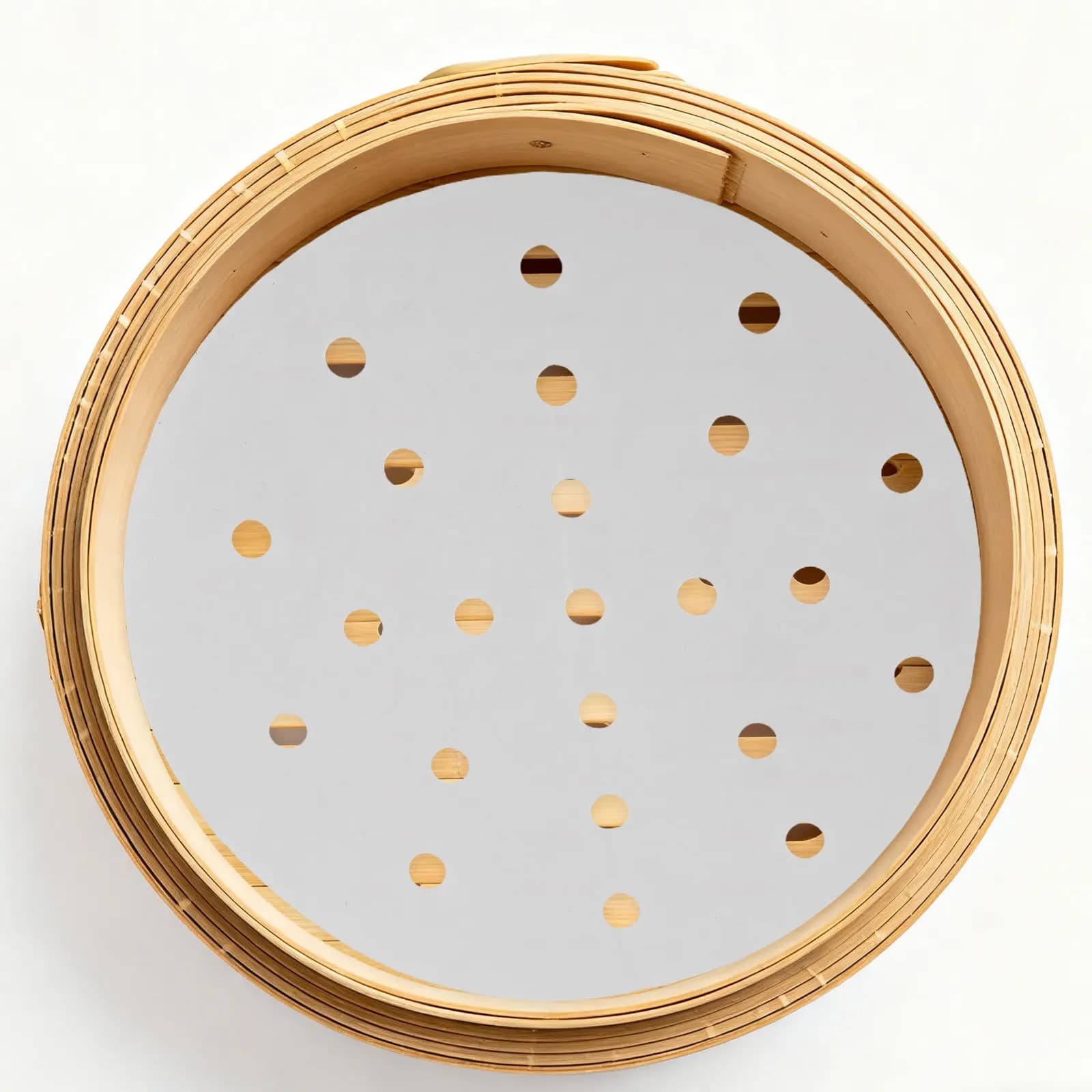 400Pcs Round Steamer Liners Food Grade Paper Sheets Steaming Mat Dumplings Steamed Buns Air Fryer Basket Dumpling Steam Paper
