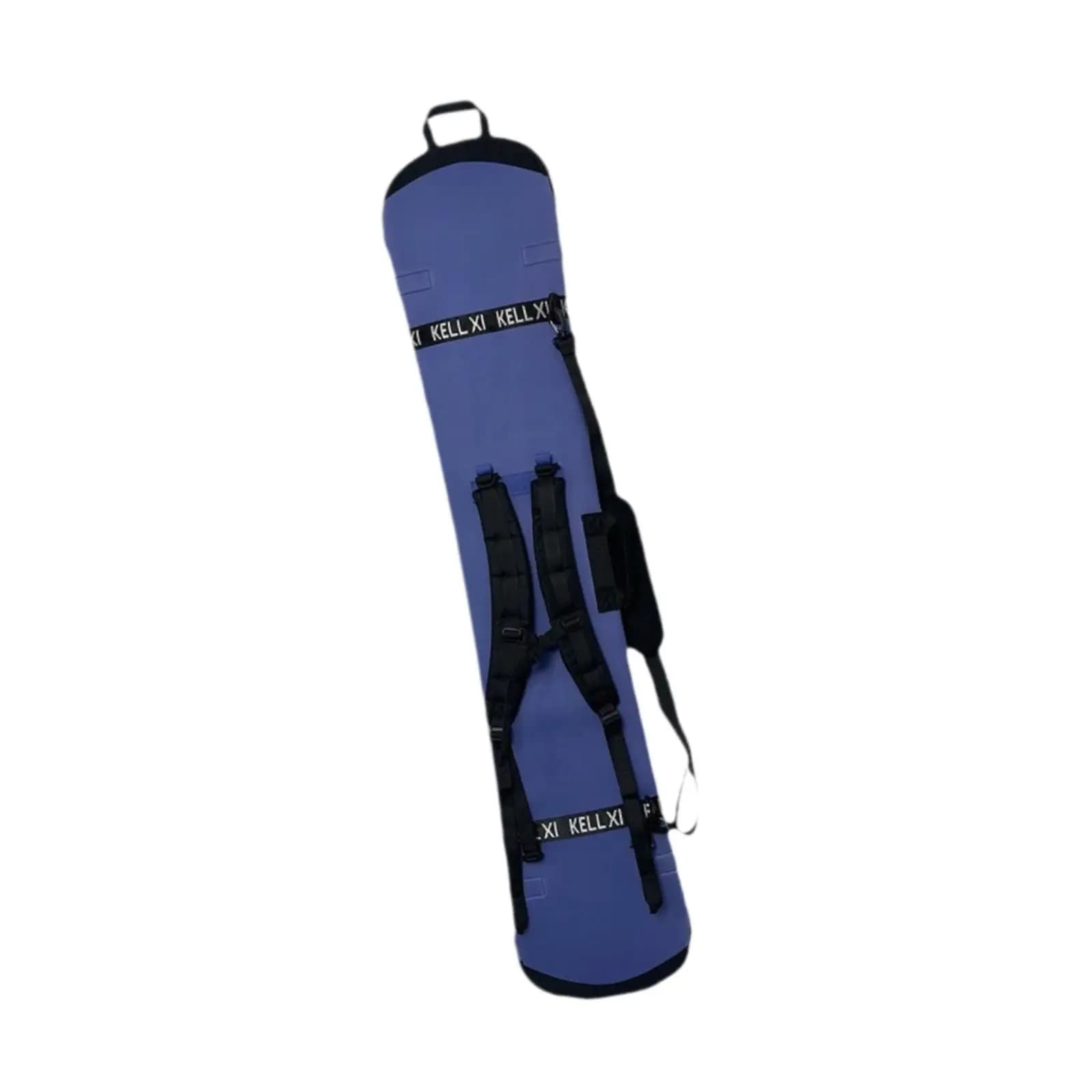 Snowboard Sleeve with Shoulder Straps with Binding on Snowboard Travel Bag