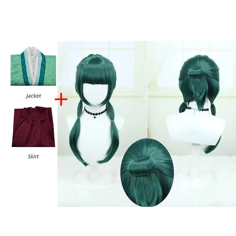 2026Cosplay Costume Anime Apothecary Diaries Outfits Mao Mao Kimono Halloween Carnival Party For Women