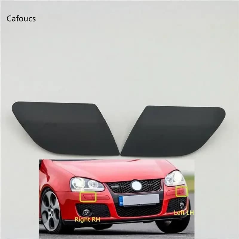 Per Volkswagen VW Golf V MK5 GTI 2003-2009 Paraurti Anteriore Faro Testa Della Lampada Rondella Ugello Tappo di Copertura