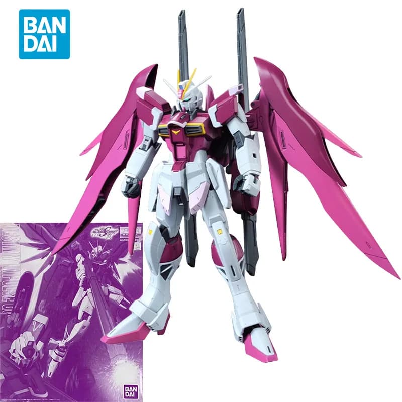 Bandai Original Anime GUNDAM Model MG 1/100 DESTINY IMPULSE REGENES GUNDAM Action Figure Toy for Kid ornamenti modello da collezione