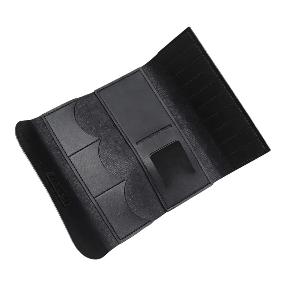 Custodia per Freccette in Pelle PU con Tasche Personalizzate per Punte e Aste, Organizzatore per Parti di Ricambio, Pratica e Viaggio