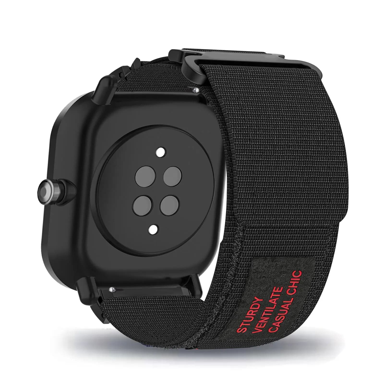Cinturini in nylon con velcro per Amazfit Bip 3 Pro/Bip 3/Bip U Pro/Bip U/Bip S/Bip S Lite/Bip per uomo e donna
