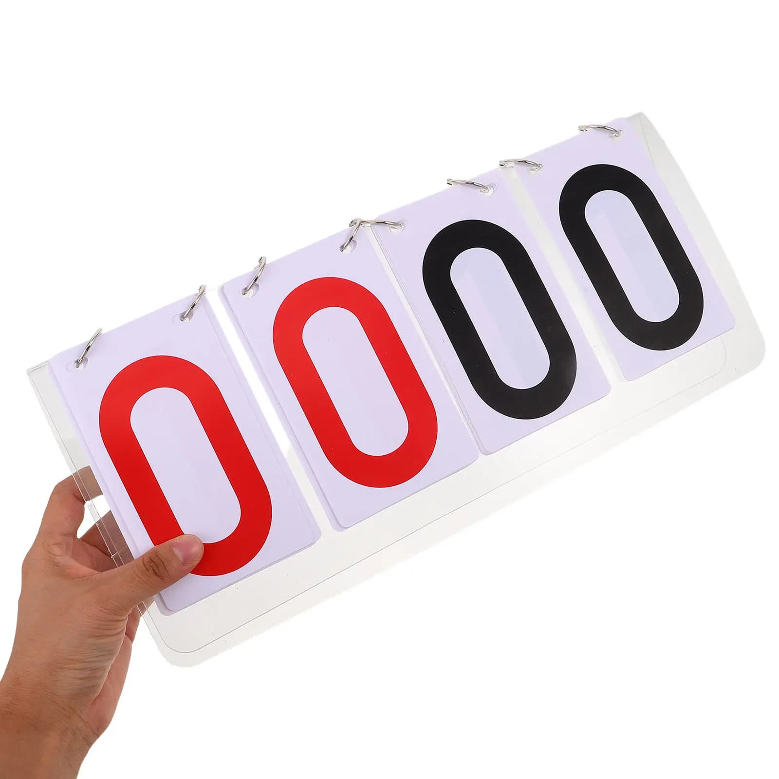 Manual Flip Scoreboard Tabletop Portable Sports Score Keeper for Table Tennis Basketball Billiards Volleyball Pickleball Desktop