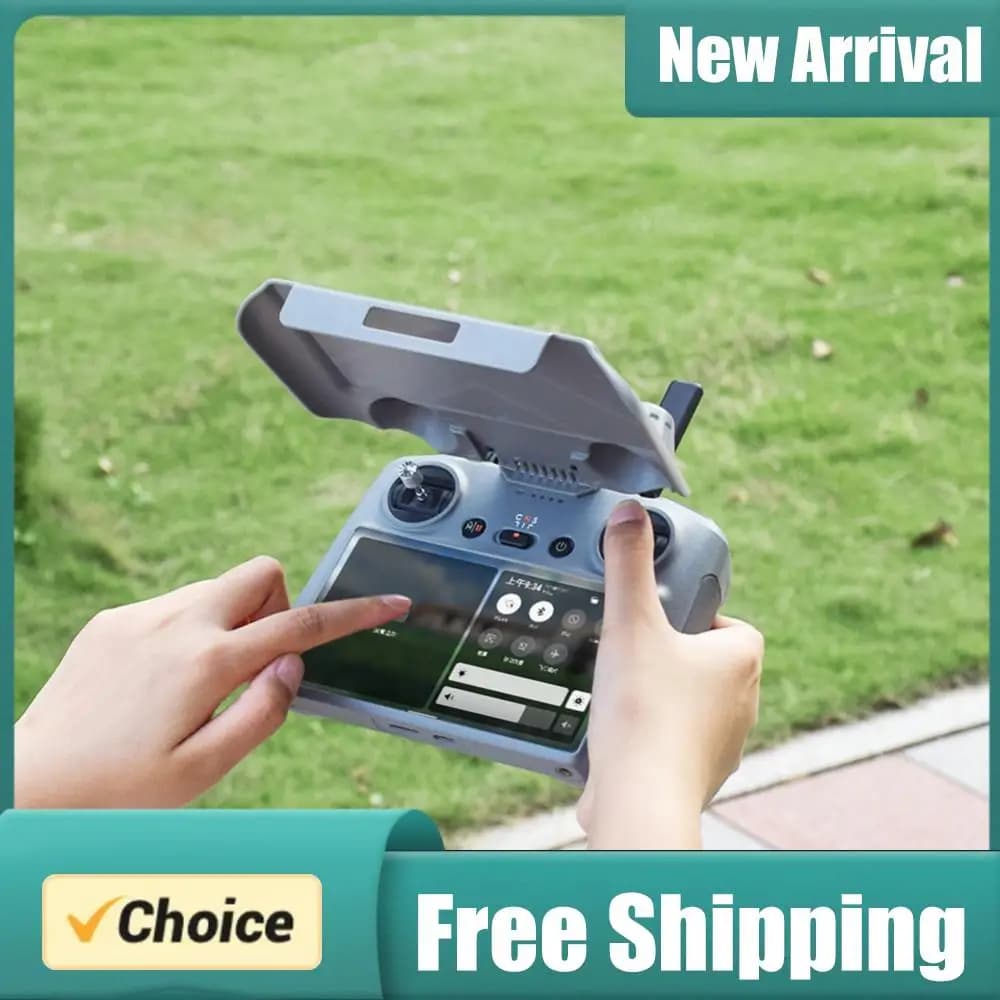 Parasole Pieghevole con Telecomando, Protezione Schermo, Copertura Parasole Leggera per Controller DJI RC 2, Accessori