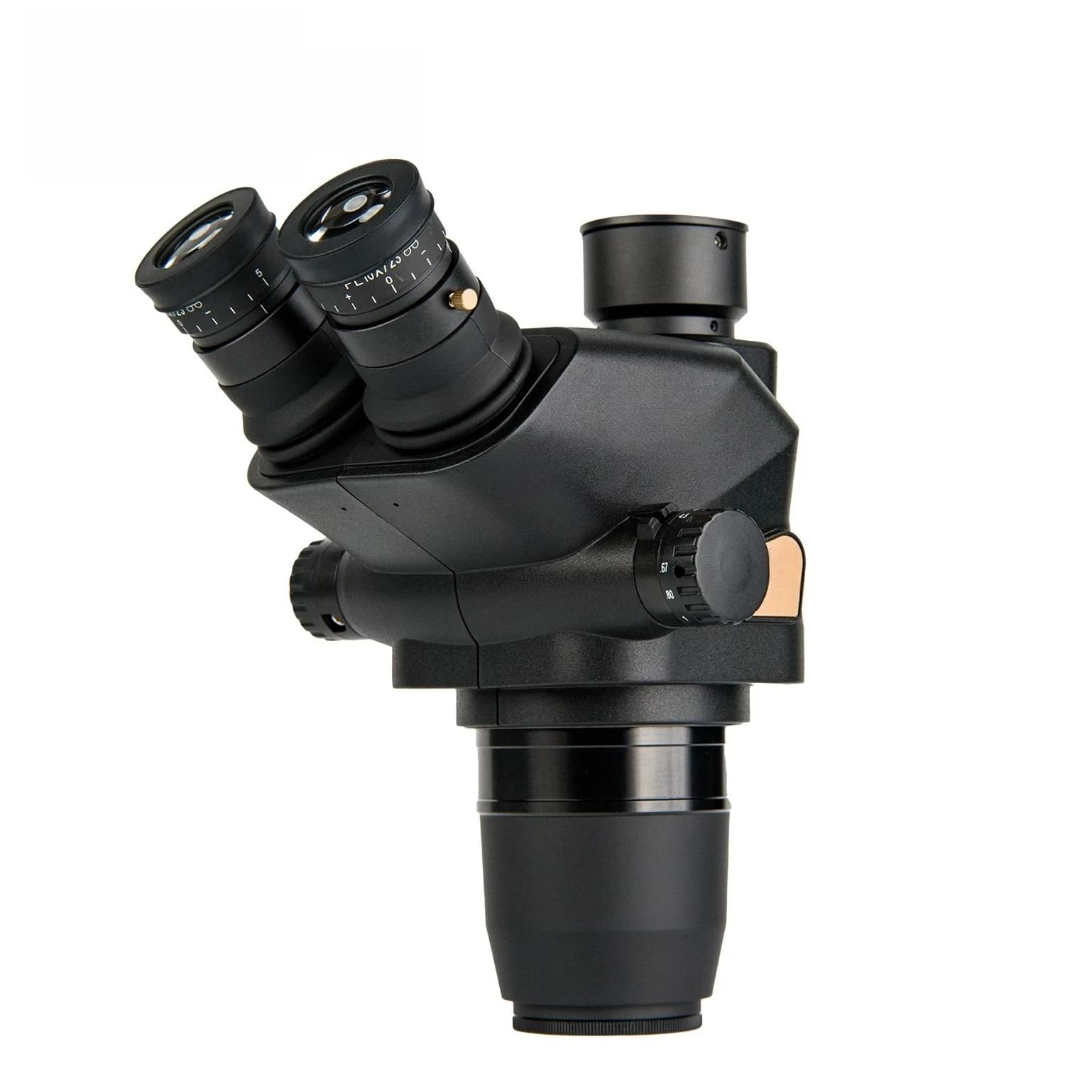 Microscopio trinoculare YCS 71 Ultra con zoom 0.67X-45X 45 ° Kit di strumenti inclinabili per la riparazione di PCB di telefoni con fotocamera 4K e 144 luci LED