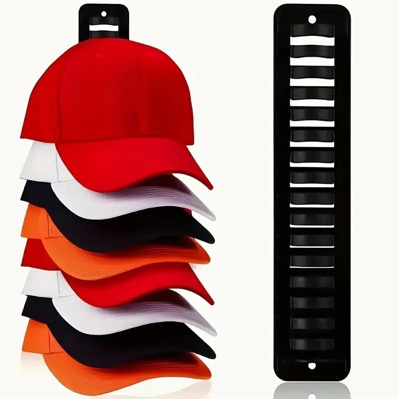 Desktop Baseball Cap Storage Rack, Integrated Plastic Cap Rack, Organized Hat Storage Display Rack, Storage Display Rack