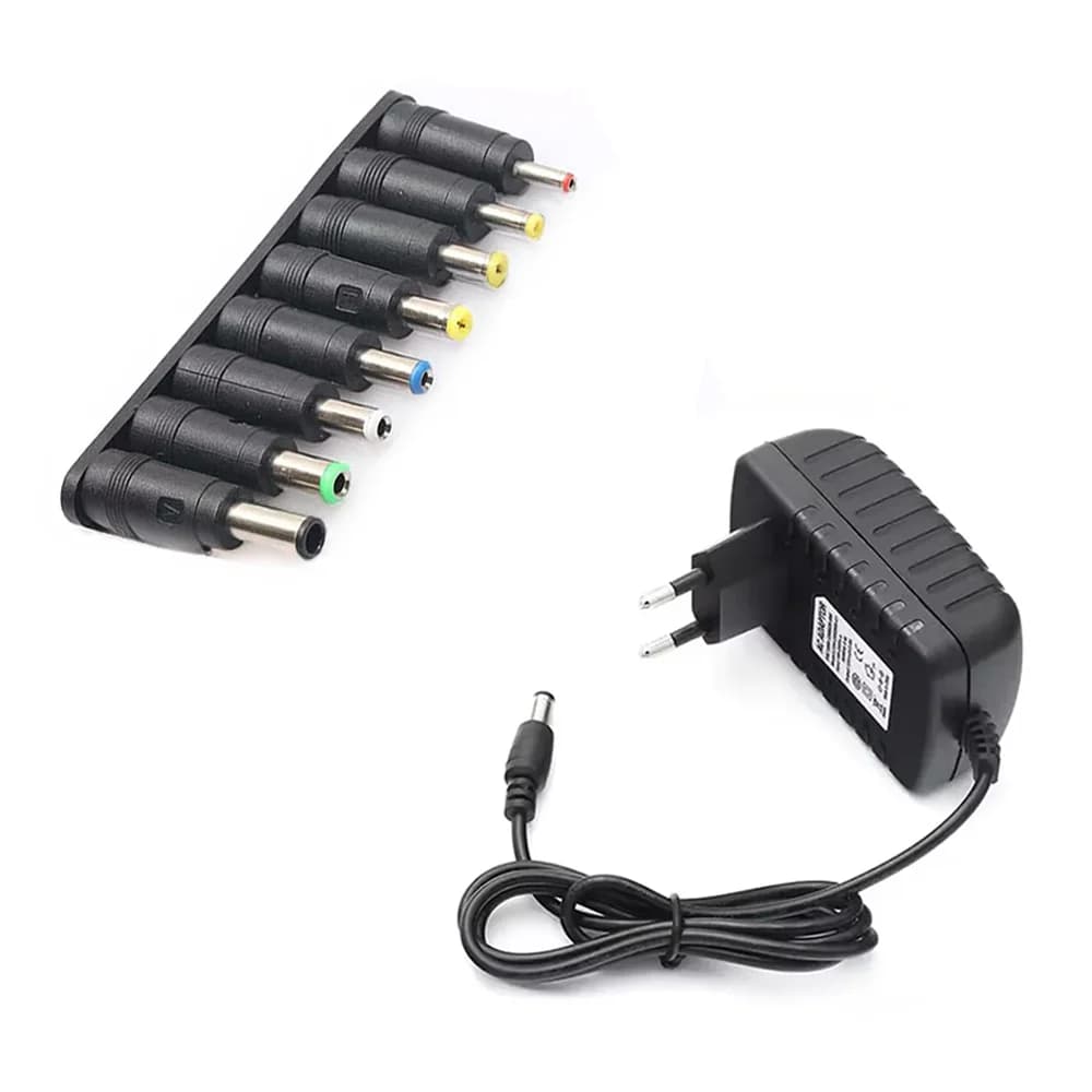 2026 New 8dc with Power adapter 5V 9V 12V 24V EU PLUG adapter 0.5A 1A 2A 3A 4A 5.5mm*2.5mm Power Supply for CCTV WiFi LED