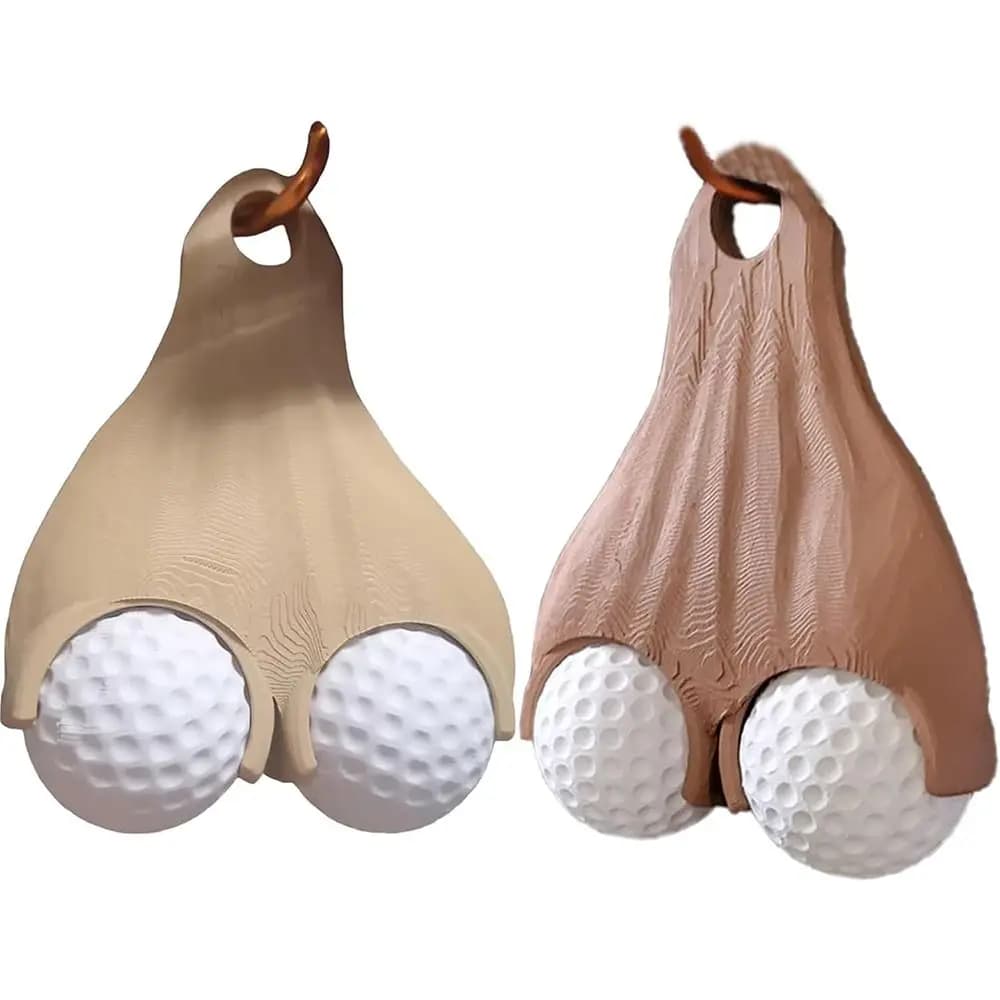 Custodia protettiva Porta sacca per palline da golf Borsa sportiva portatile per palline da golf Grandi accessori da golf Porta palline da golf divertente