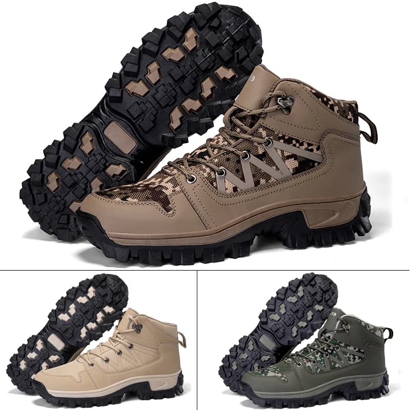 Scarpe da arrampicata da uomo Stivali da lavoro in rete Calzature sportive leggere da esterno Comode scarpe da trekking da trekking slip-on traspiranti
