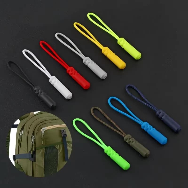 5/10 pcs. Spare rope tirazip for backpacks and suitcases, extension for zipper