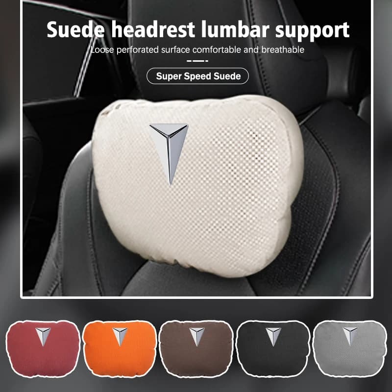 Car Neck Pillow Protective Lumbar Back Support Relieve Stress For Deepal Changan SL0 S7 SL03