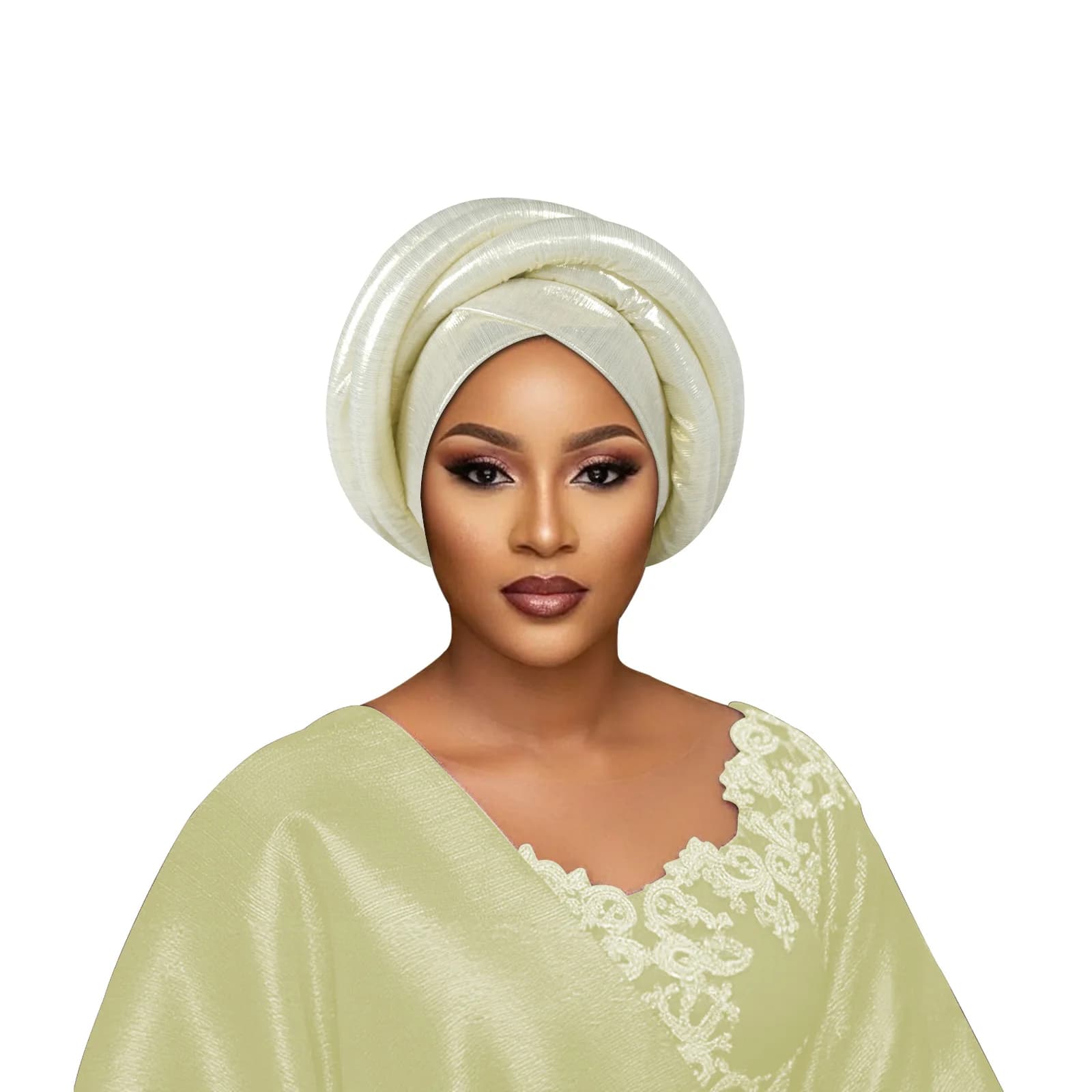 African Turbans for Women Summer African Women Solid Color Party Evening Wedding Headtie African Caps Hats Outfits