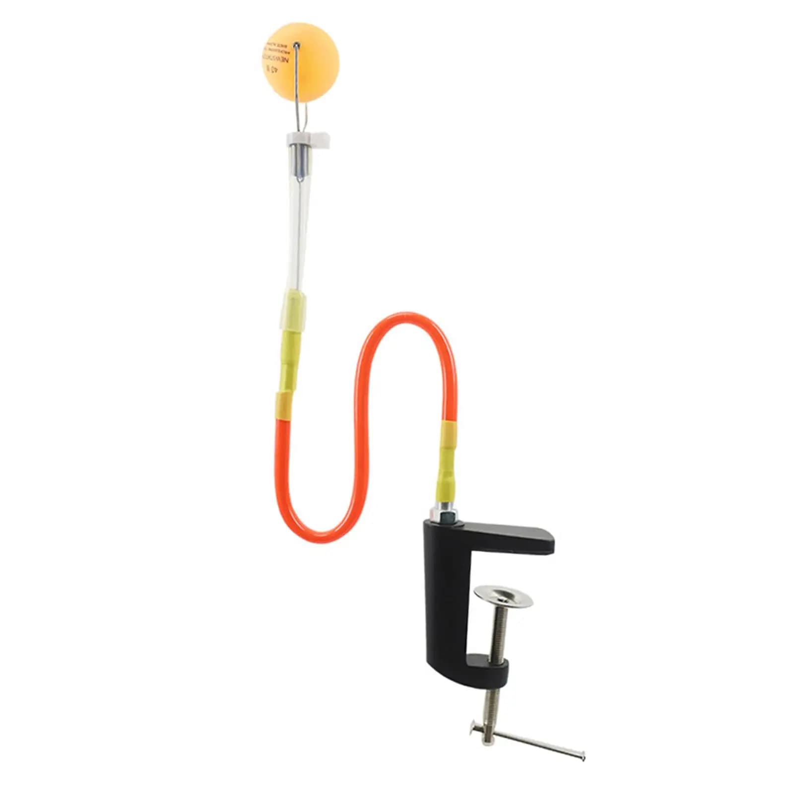 Robot per Allenamento Tennis da Tavolo, Trainer Professionale Portatile con Clip per Palline, Stabile e con Rimbalzo Controllato