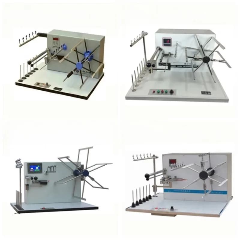 Dispositivo Automatico Elettronico per Test su Tamburi di Avvolgimento Filati, Tester Tessile Digitale YUYANG per Avvolgimenti da 2 a 9999 Giri