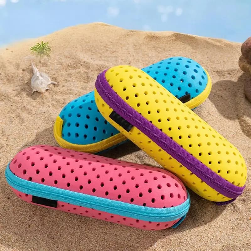 Swim Glass Case for Women's Glasses Protective Case for Travel Glasses Anti-slip For Pool Sports Equipment Storage Box