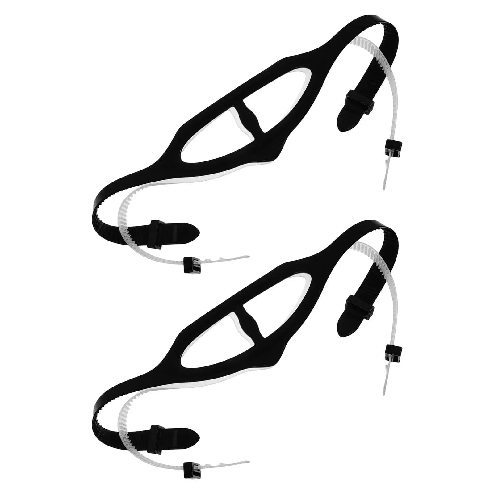 4 Pezzi Cinturino Regolabile in Silicone per Maschera Subacquea, Ricambio Universale per Attrezzatura Subacquea, Accessori per Snorkeling, Fascia per Occhialini da Nuoto