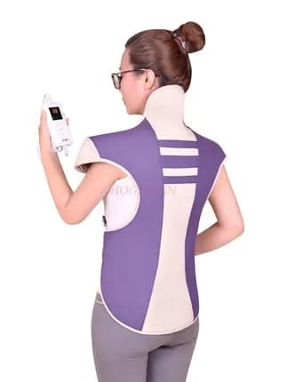 Moxibustion electric heating shoulder heating shawl shoulder neck warm bag waist warm sleep massager man