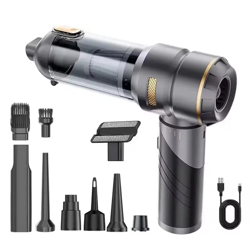 Brushless Handheld Dust Blower Portable Vacuum Cleaner 6000Mah Charging Design Capability For Car High-Power Dust Dryer