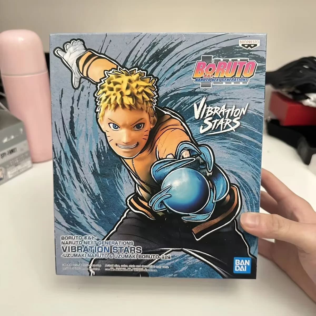 Originale Bandai Naruto VIBRAZIONE STELLE Rasengan Statua Action Figure Raccogliere Ornamenti Figura Giocattoli di Modello