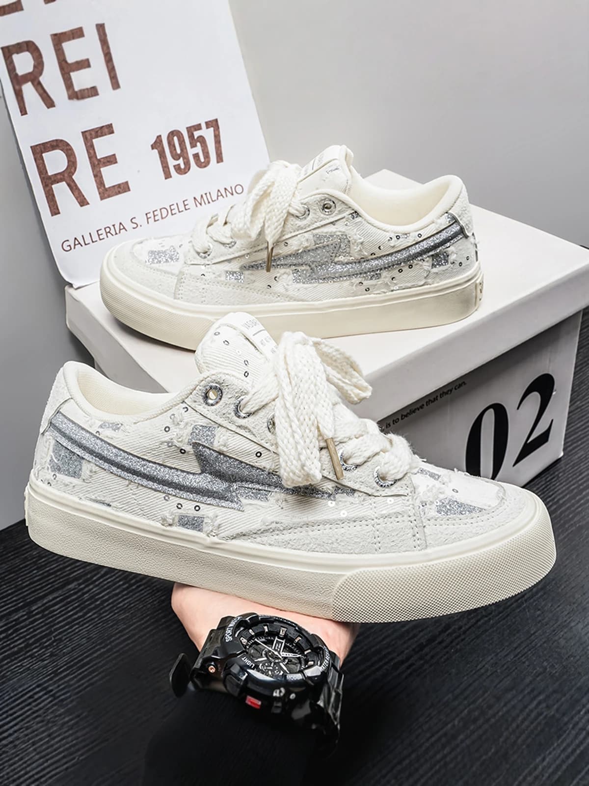 Men's Casual Shoes Summer New Style Thick Bottom Canvas Sneakers Flash Design Versatile Cool Trendy Male Footwear Comfortable...