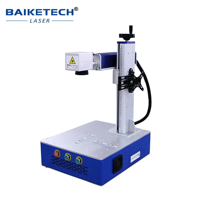 20/30/50W Fiber Laser Marking Machine 5000mm/s High Speed Incision Machine FAI DA TE Metal Glass Wood Glass Engraving Air Cooling
