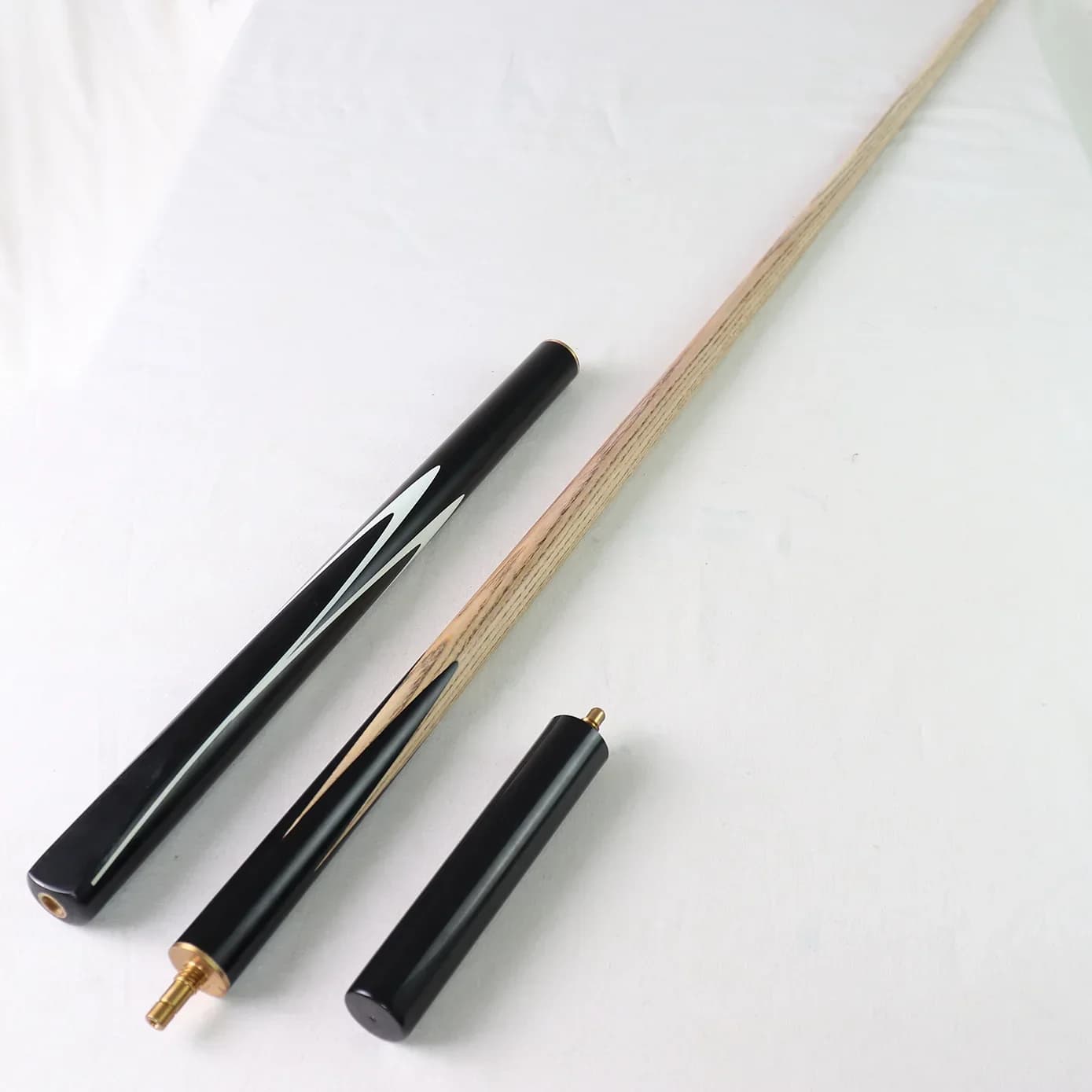 Factory Direct Sale Billiard Cue Sticks Small Big Head Black 8 Snooker Cues 3/4 Joint Break Jump Pool Cue