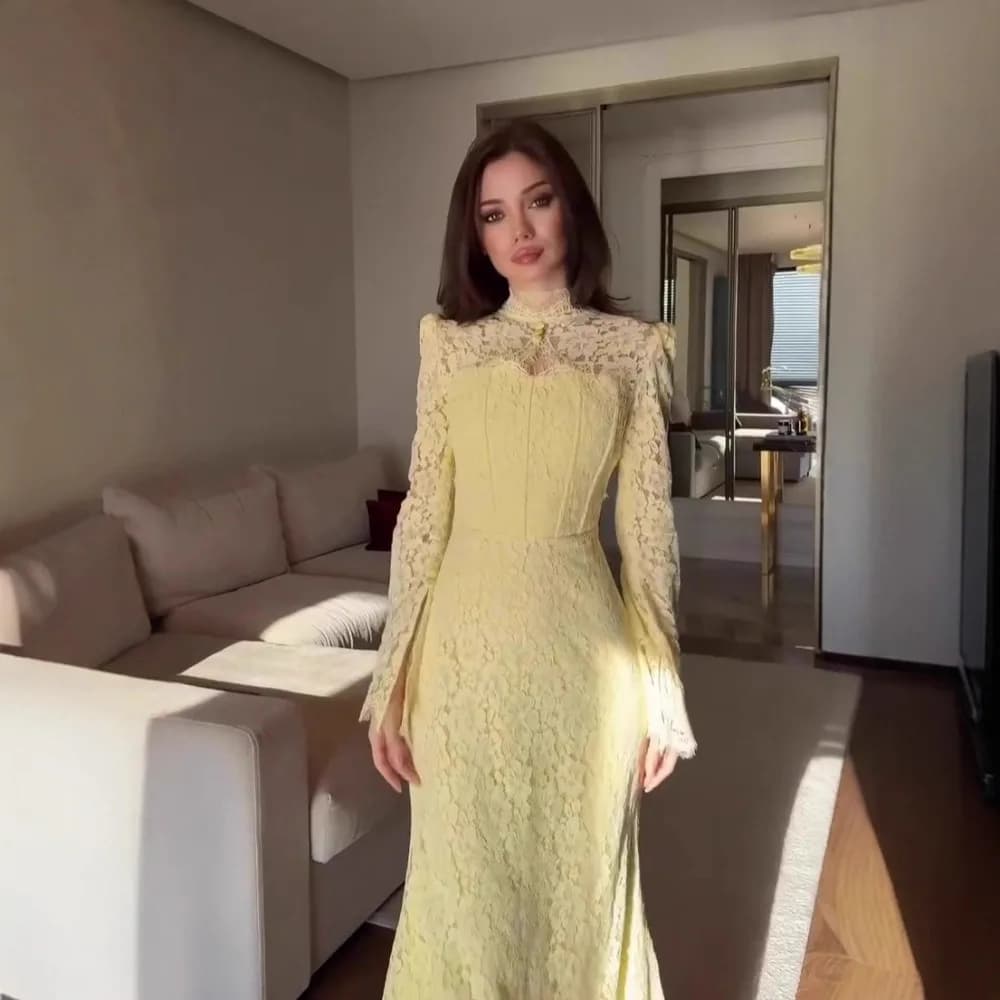 Eid Women Dress Abaya Kaftan Lace Party Weeding Dubai Vestidos Largos Long Dresses Arab Robe Party Caftan Jalabiya Ramadan 2026