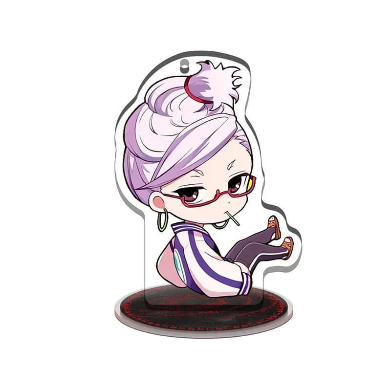 10 cm Anime DAN DA DAN Keychain Cartoon Ken Takakura Stella Character Pendant Acrylic Jewellery Bag Decoration Pendant Gift for Fan