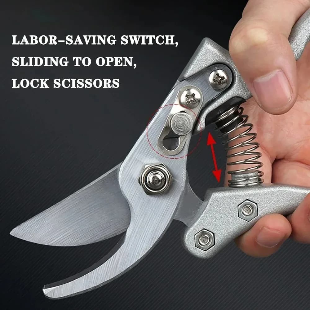 Multifunctional Heavy-Duty Pruning Shears SK5 Sharp Blade Garden Scissors | Home Fruit Tree & Potted Plant Branch Trimming Tool